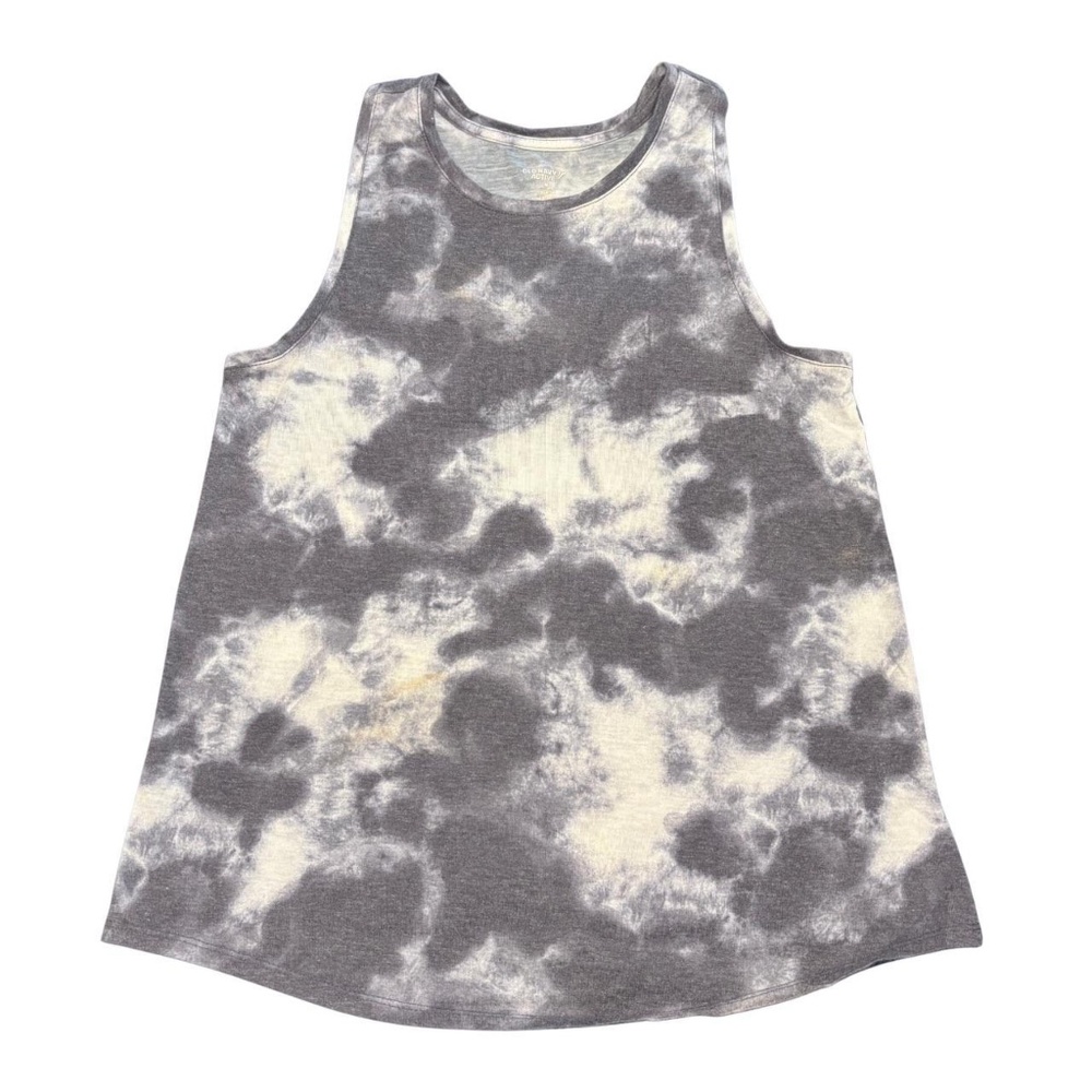 Old Navy Women's Grey and Cream Shirt M